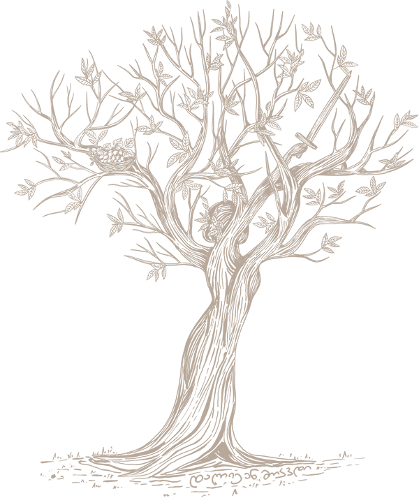Georgia tree illustration